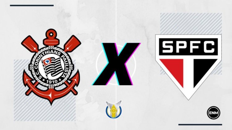 Corinthians x São Paulo pela sétima rodada do Campeonato Brasileiro 2022